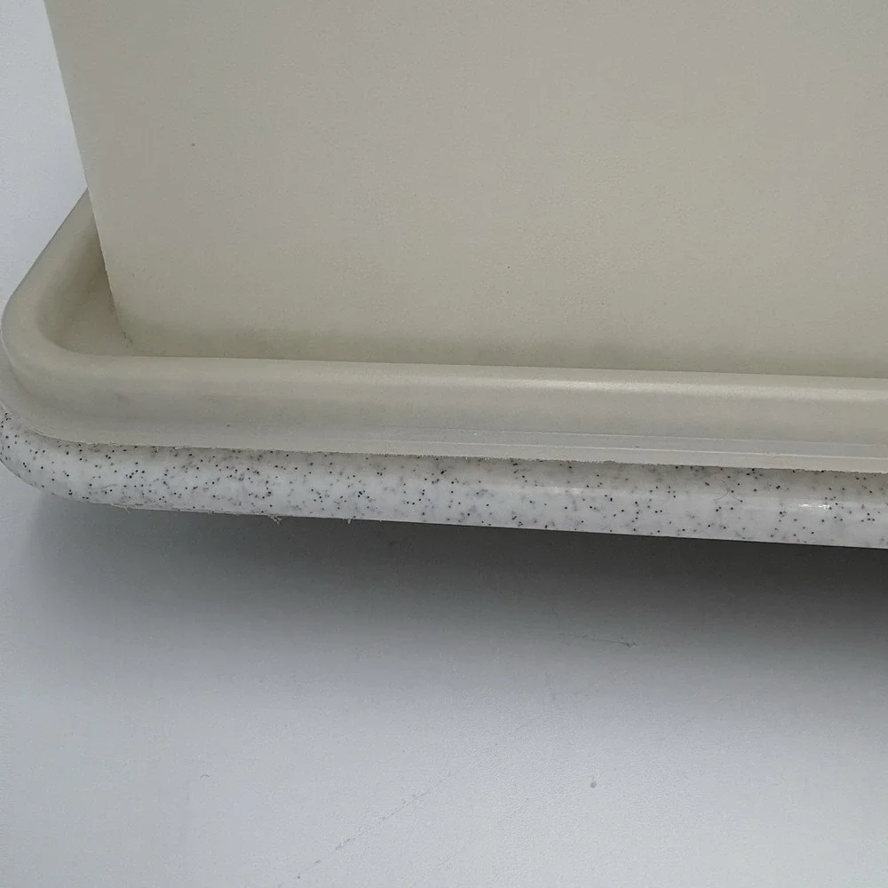 Vintage Tupperware Rectangle 9x13 Cake Keeper Carrier w/ Lid No Handle